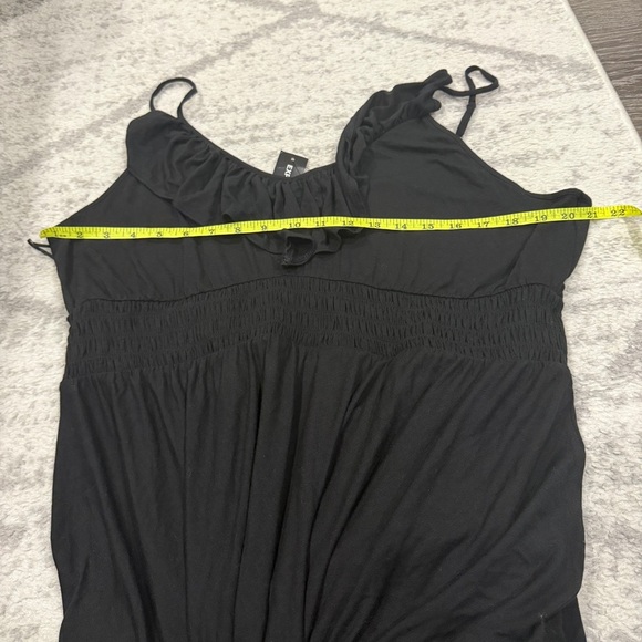NWT Express Black High Low Maxi Dress - Picture 11 of 11